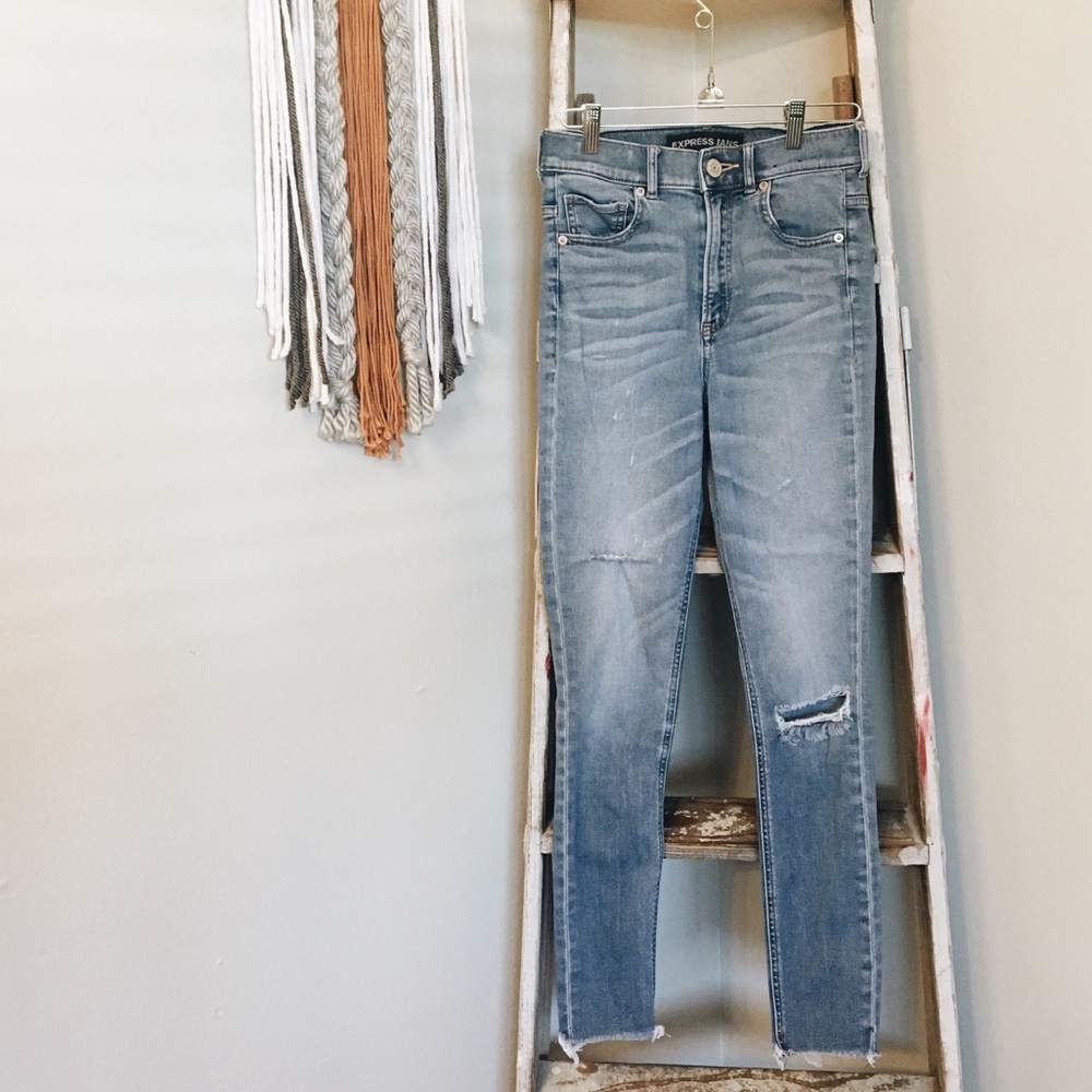 High Waisted Express Denim